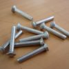 10 Stück Aluminiumnieten Vespa  für alle Trittleisten