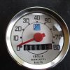 Vespa 50 S 50S R L N Tachometer Tacho mit Piaggio Emblem Anzeige 80 kmh  1963 - 1980 Original